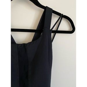 Medium GapFit black strappy tank top